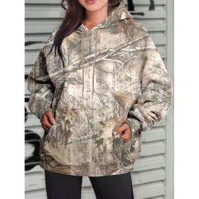 Hoodie Hot Sale Long Sleeve Jungle Maple Leaf Branches (Option: Color 6-5XL)